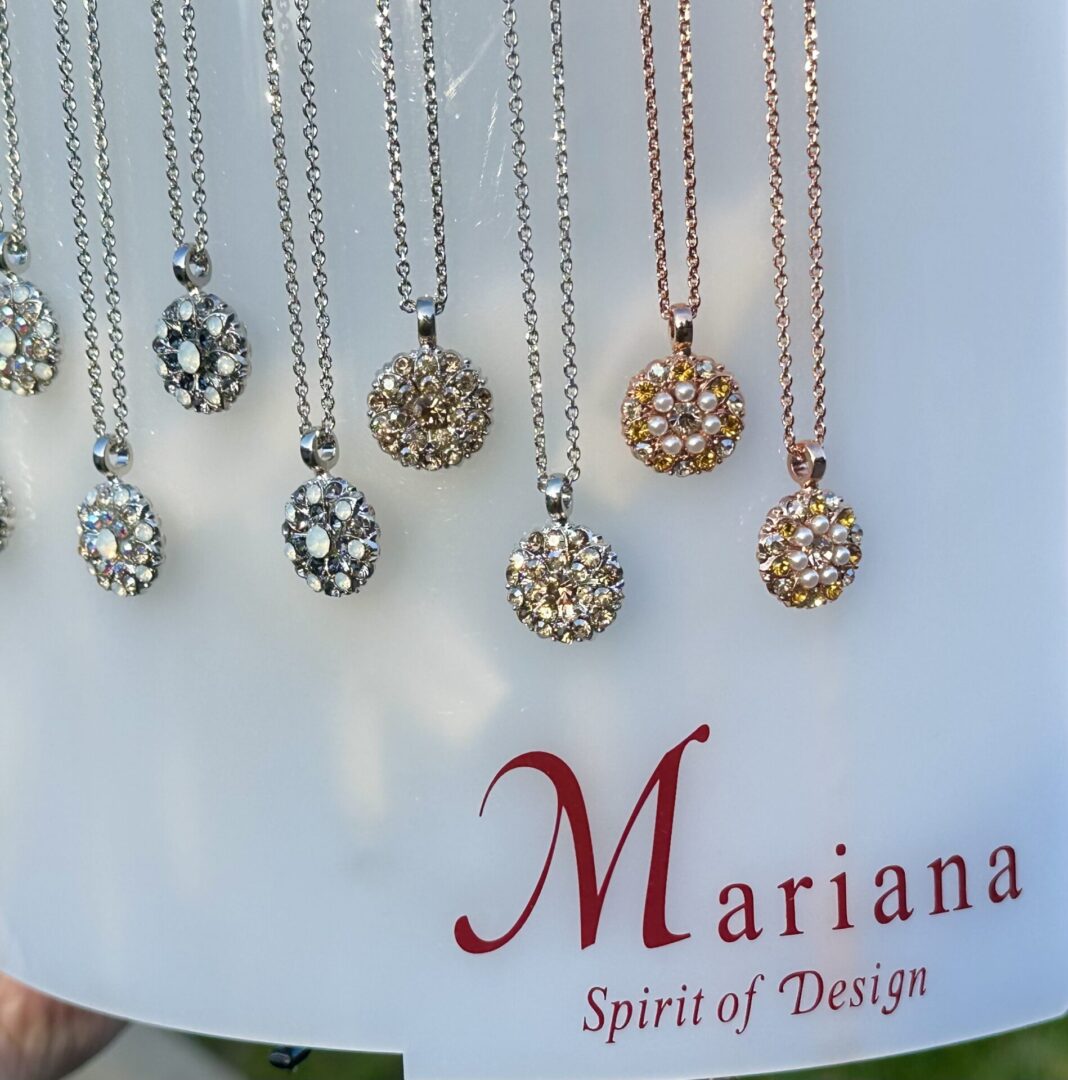 Mariana Guardian Angel Swarovski Crystal Necklace.